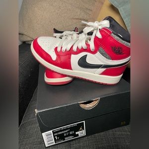 Kids Jordan Retro 1 High OG “Lost & Found”